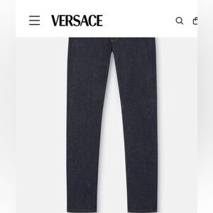 NEW VERSACE Authentic Medusa skinny jeans